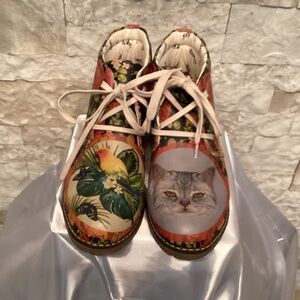 Goby Ankle Boots with a Multicolored "Sweet Escape" design